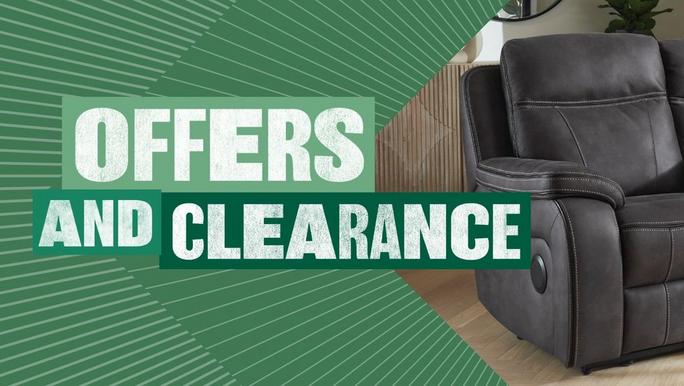 Recliner offers new arrivals