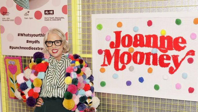 alone charity punch needle event with joanne mooney