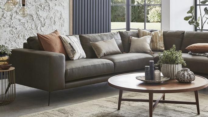 modern living room with nuela sofa