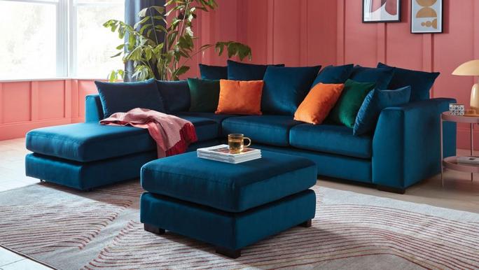 styling with confidence with plush sofa