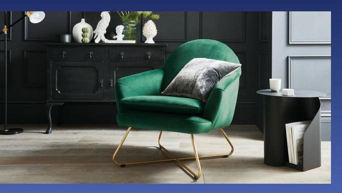 Bougie Blooms Trend with Luxe Chair