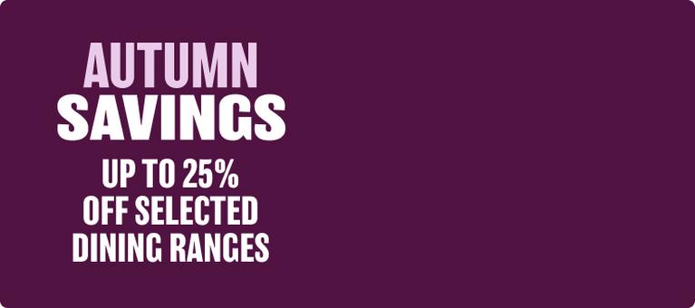 autumn savings banner