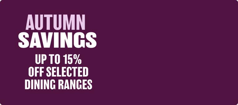 autumn savings banner