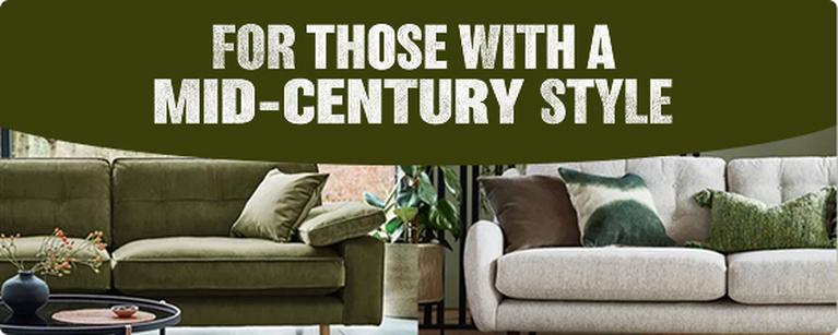 Mid Century style sofas 
