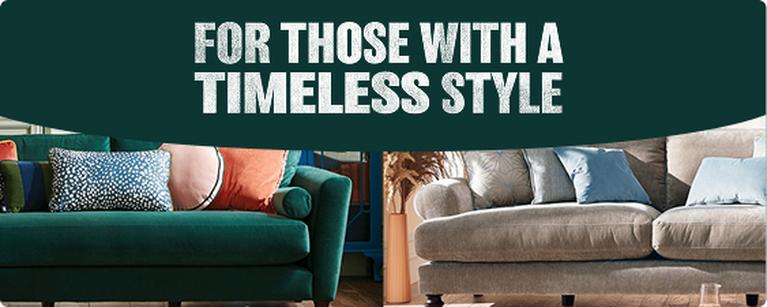 Timeless style sofas 