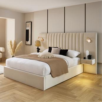 White bedroom ideas Altea Hotel Style bed