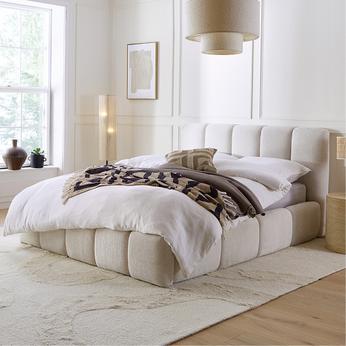 White bedroom ideas Marylebone bed