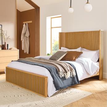 White bedroom ideas Pomona bed