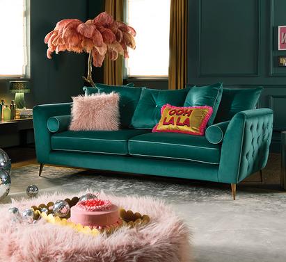 Amanda Holden Showstopper sofa
