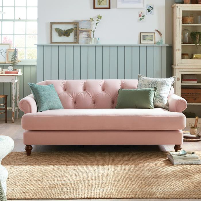 Country Living Kirkton 3 Seater sofa in Powder Pink