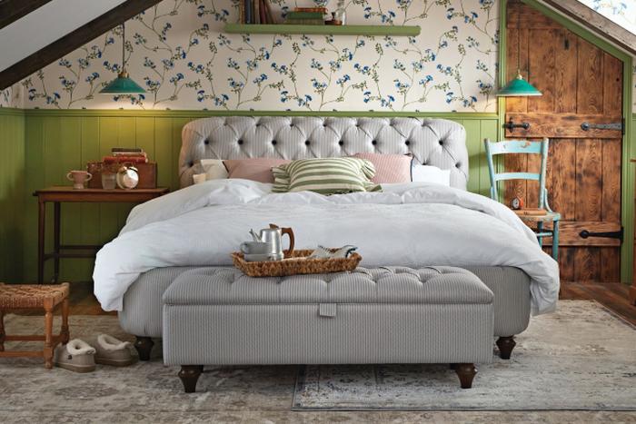 Joules hambledon bed in blue stripe
