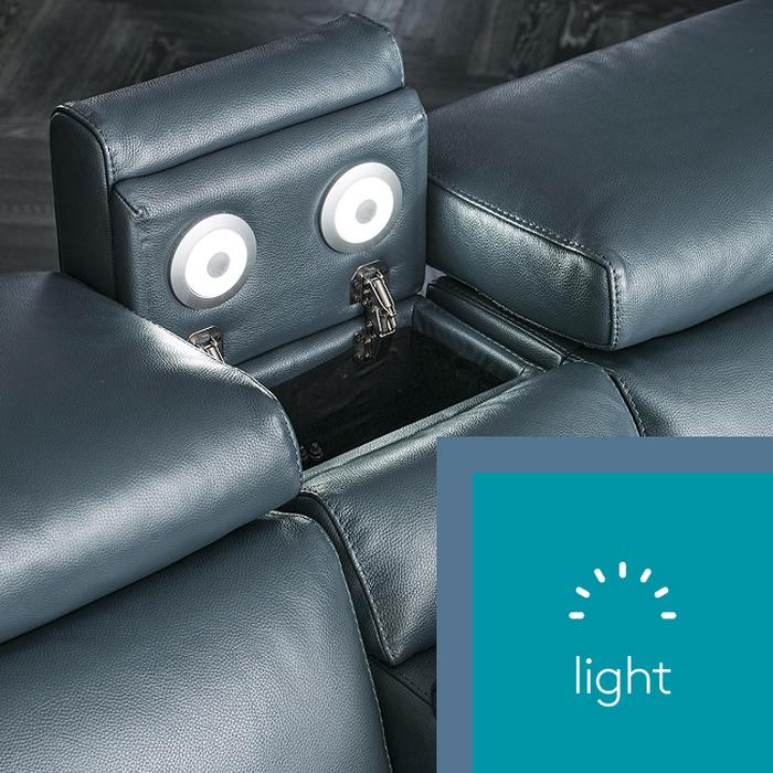 Lights on a sofa