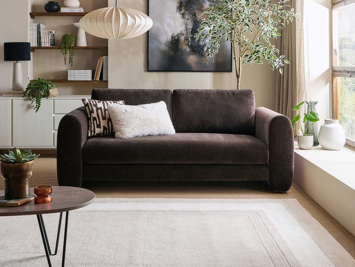 Chocolate brown interior decor