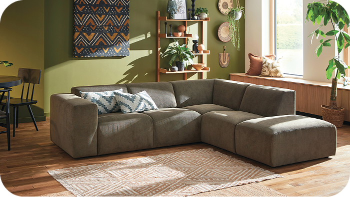 white sofa
