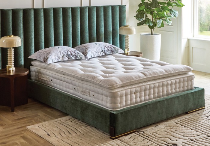 Premium natural 4000 pillowtop comfort mattress