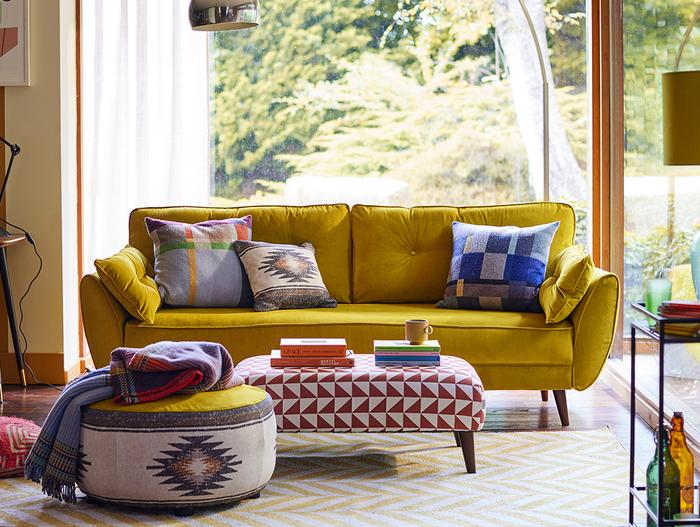 Zinc sofa