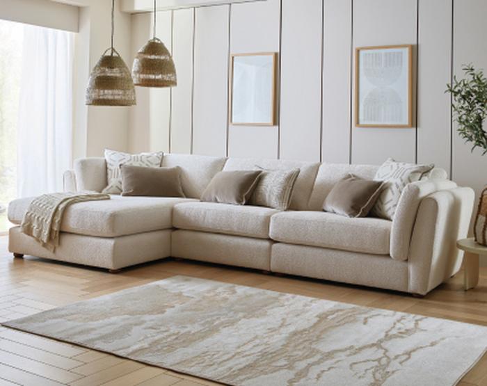 Homemover hub with Ada sofa in cream