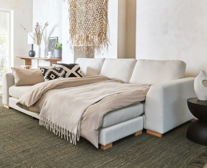 How britain hosts at home with calix sofa bed