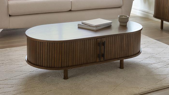 Arla smoke oak coffee table