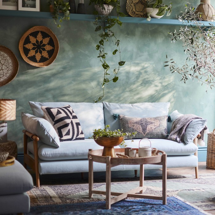 Biophilic design with hoxton sofa