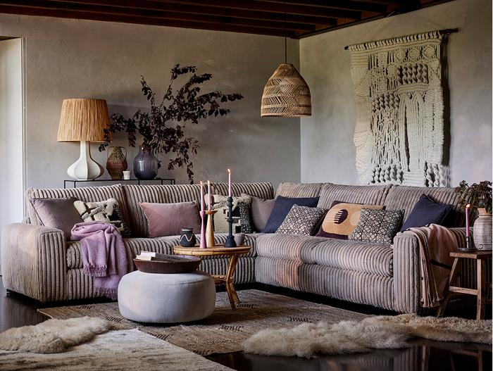 Jumbo cord sofa buying guide with Luvette sofa