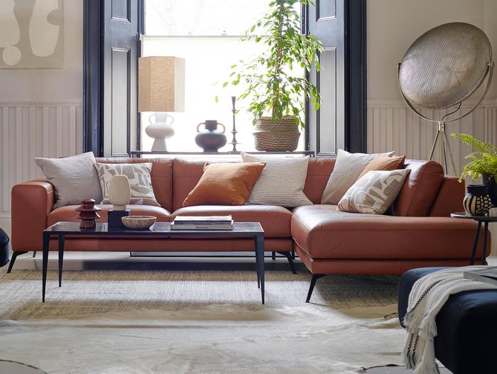 Leather sofa buying guide with Nuela sofa