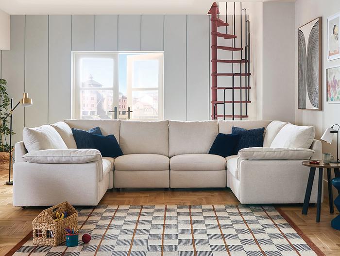 U shaped sofa buying guide with Luma sofa