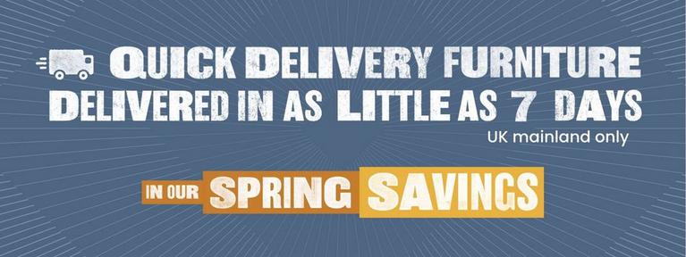 spring savings quick delivery