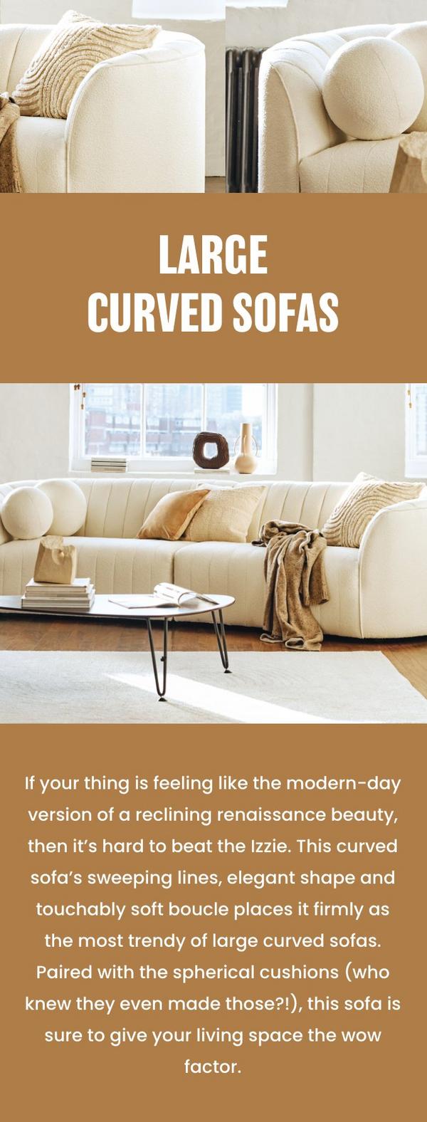 Curved Sofa Trends 2023 Interior Trends to Watch DFS