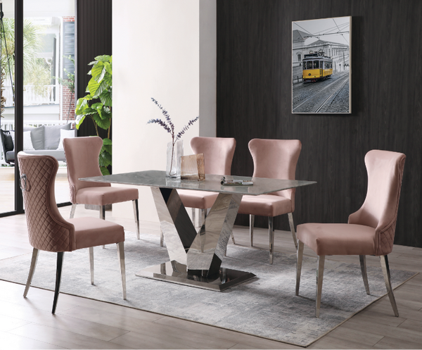 Style quiz luxe art deco with luann dining set