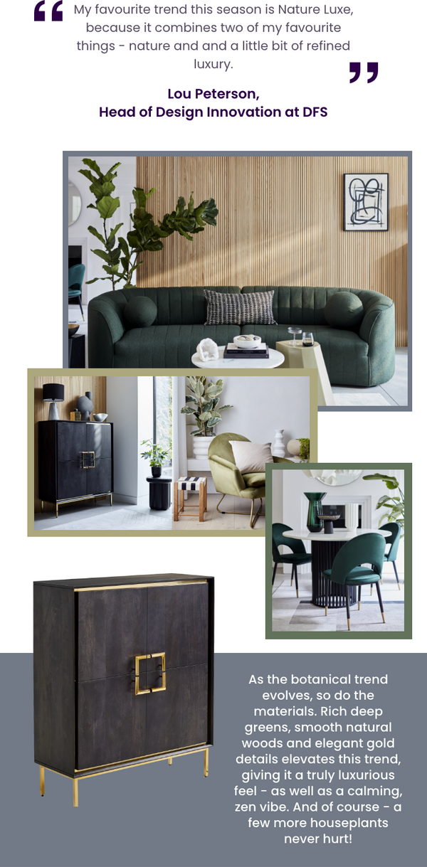 Nature Luxe Trends Page Moodboard