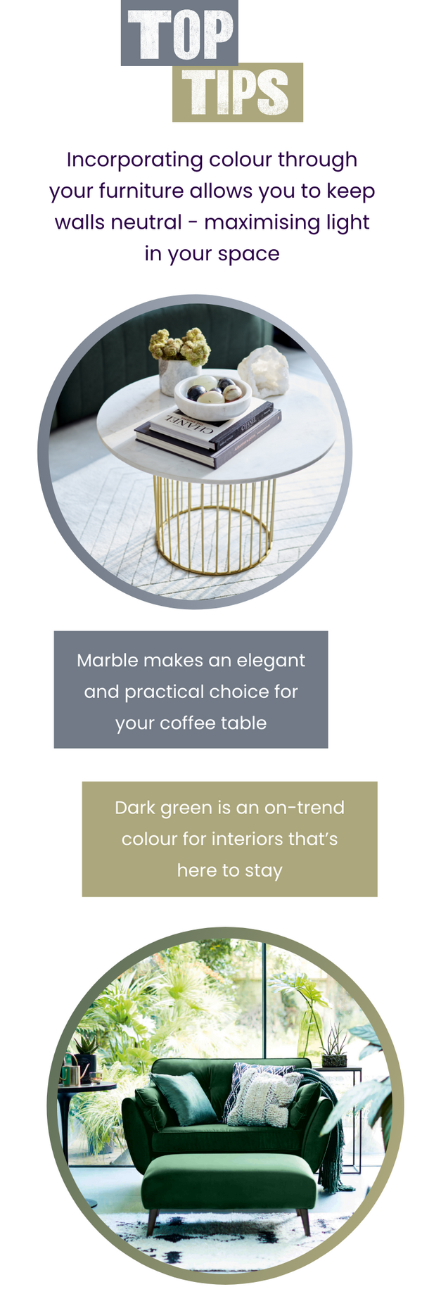 Nature Luxe Trends Page Top Tips