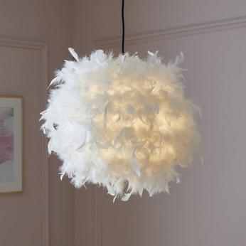 Lighting trends 2023 fabulous feathers Baylor ceiling light