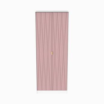 Zazu Pink 2-Door Wardrobe