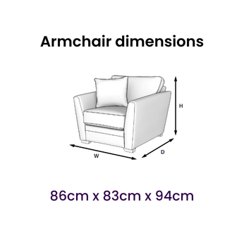 Sofa measuring guide armchair dimensions