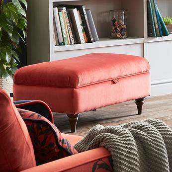 velvet-footstools