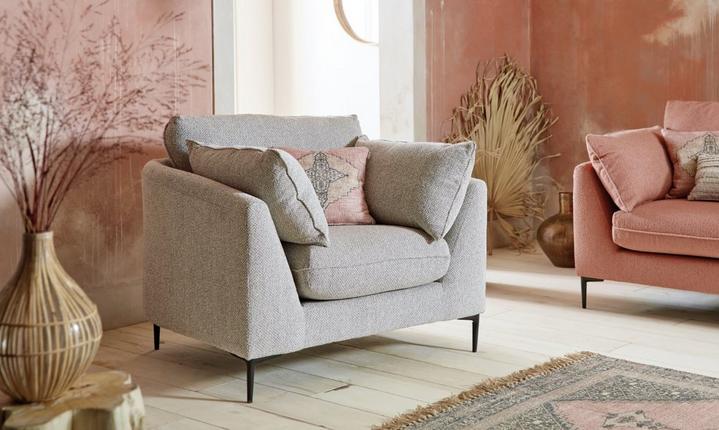 Armchairs Buying Guide Fabric Hampi Armchair