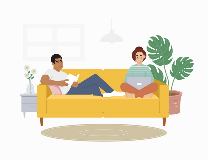 Couples Sofa Sitting Positions Boss Sitter
