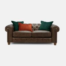 Coronation Brainteaser Leather Sofas