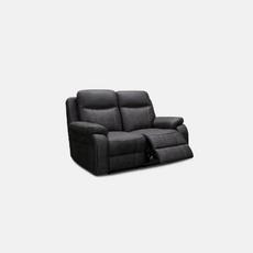 black recliner sofa