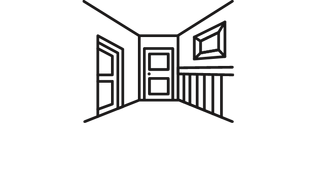 An icon to show entrances and hallways