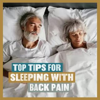 sleep hub top tips for sleeping with back pain
