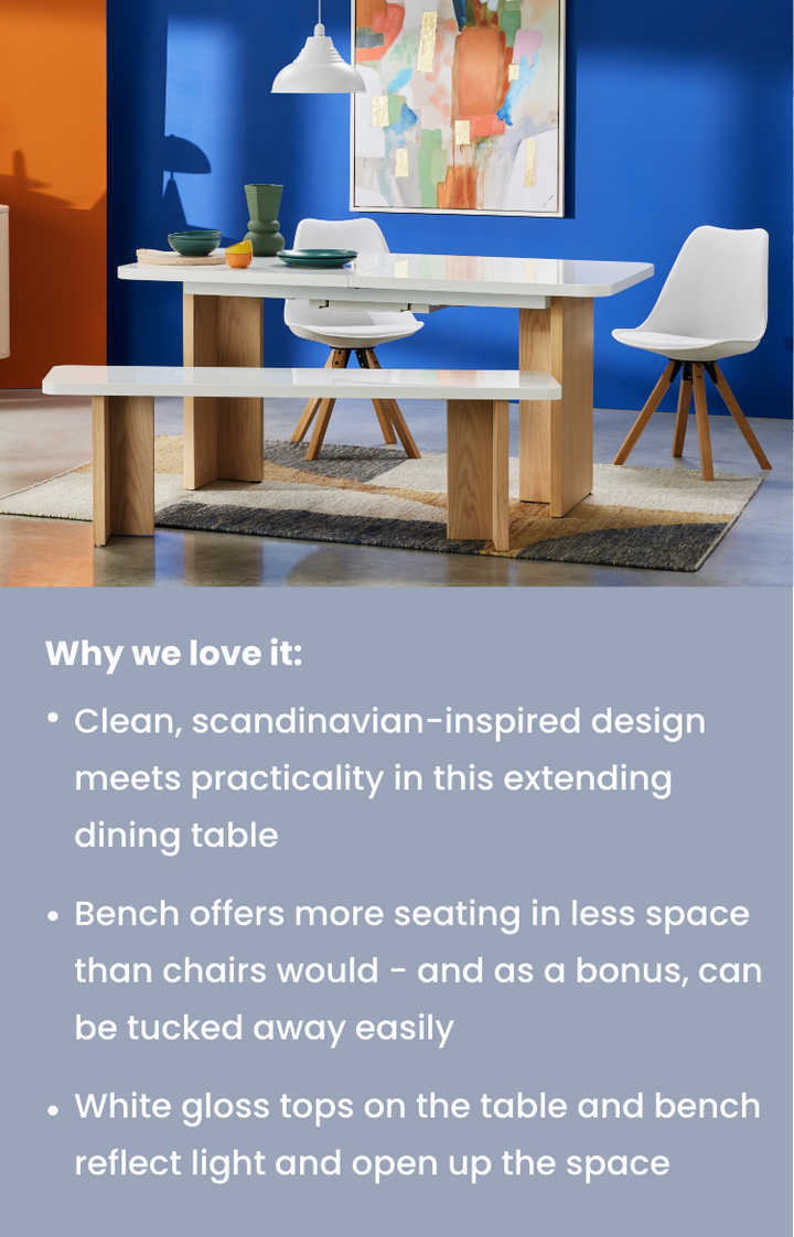 Affordable Dining tables with Lani Extending Dining Table Set