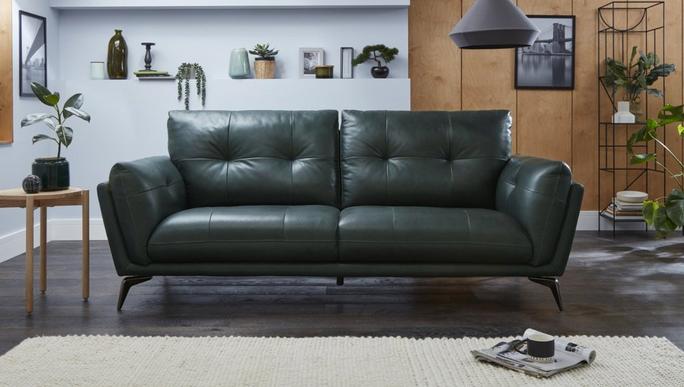 BSI certification Harlan Leather Sofa