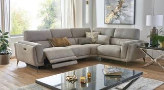 Corner recliner sofa