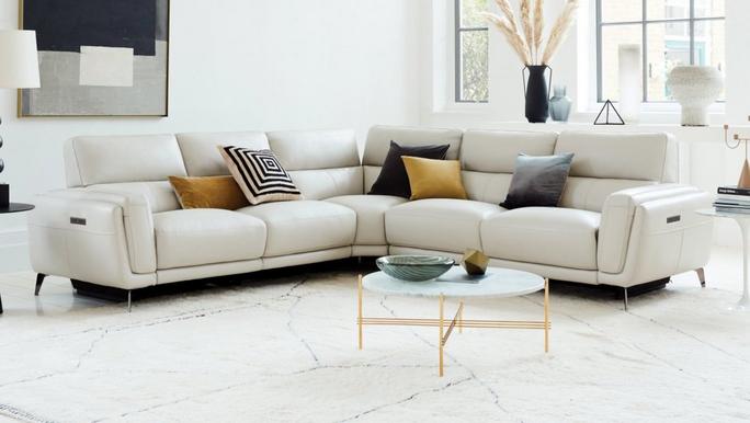 High back clearance sofa sectional