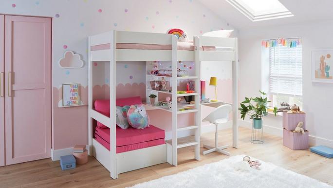 Shared Childrens Bedroom Stompa Bunk Bed