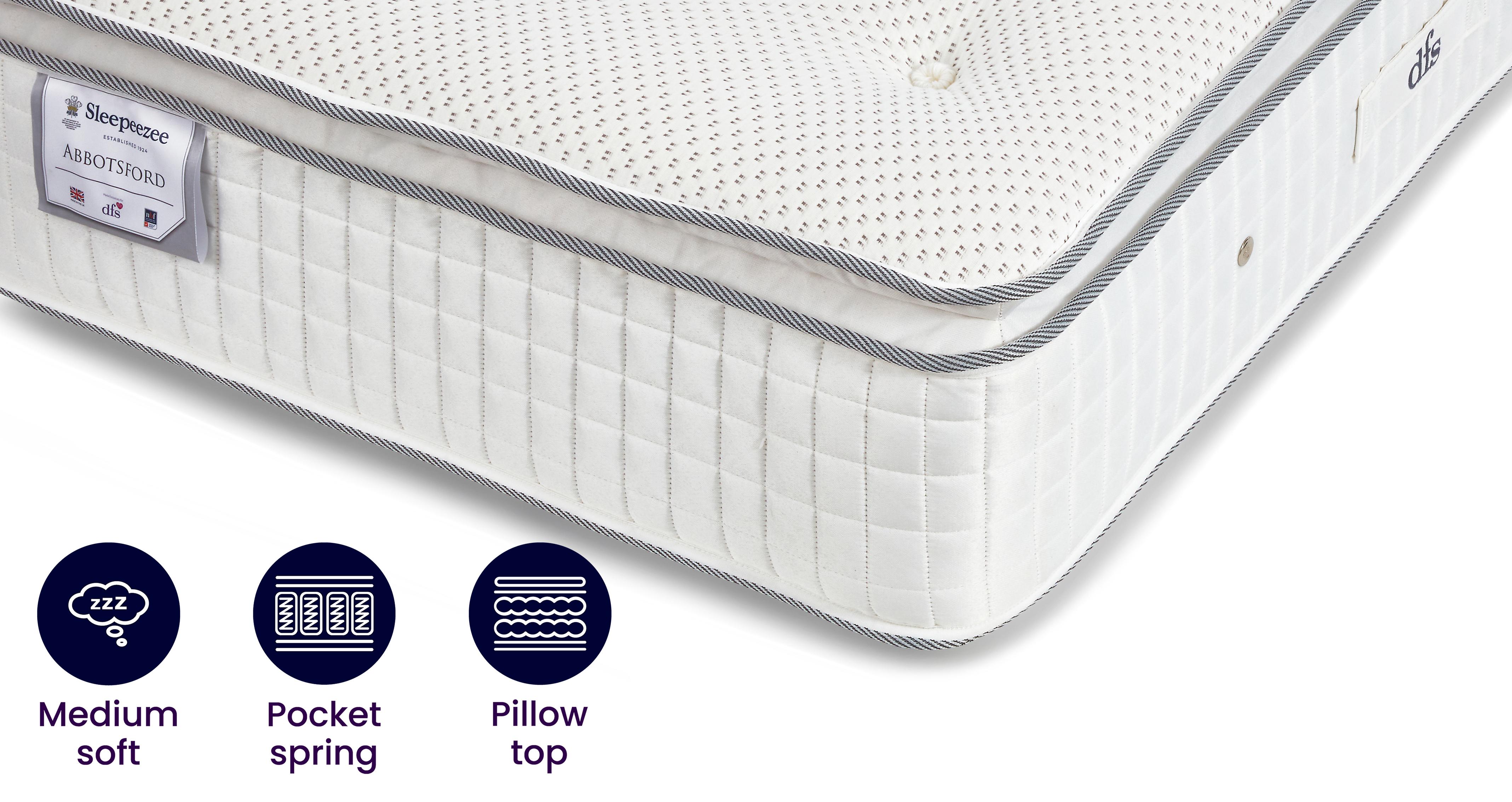 Abbotsford 2500 Natural Mattress Single 3 Ft Mattress DFS