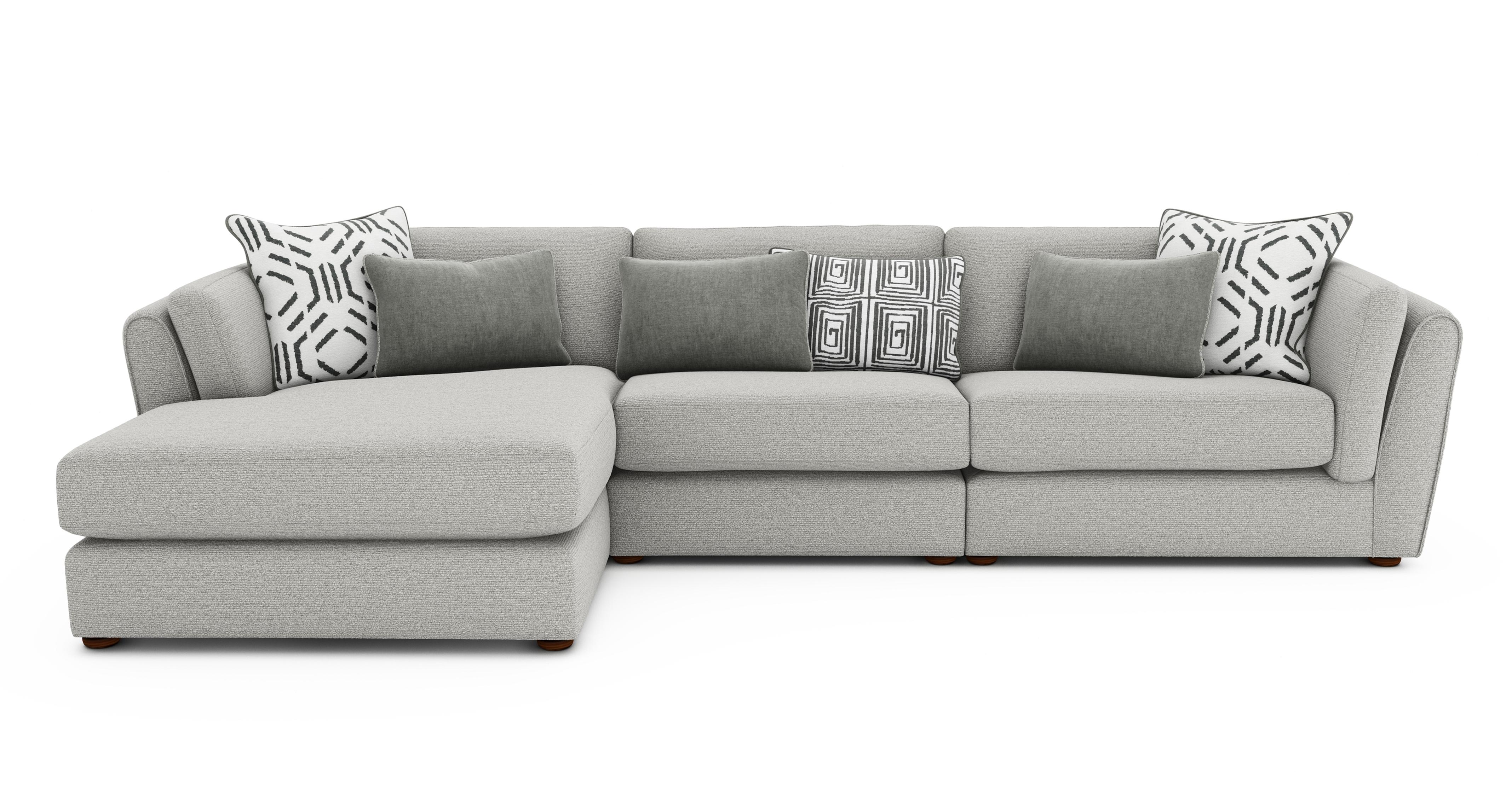 Left Hand Facing Large Chaise Sofa