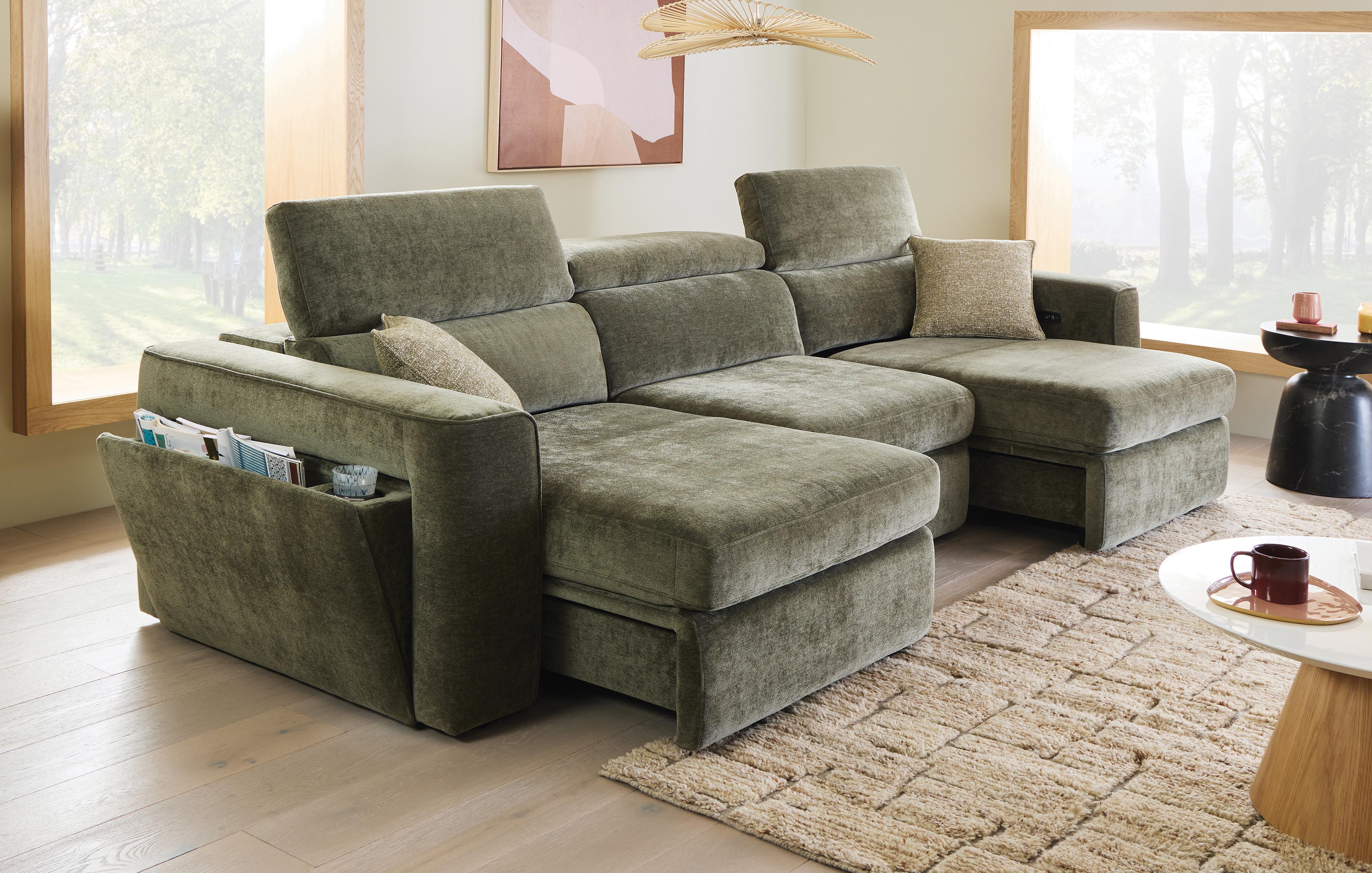 3 Seat Motion Chaise 2 Storage